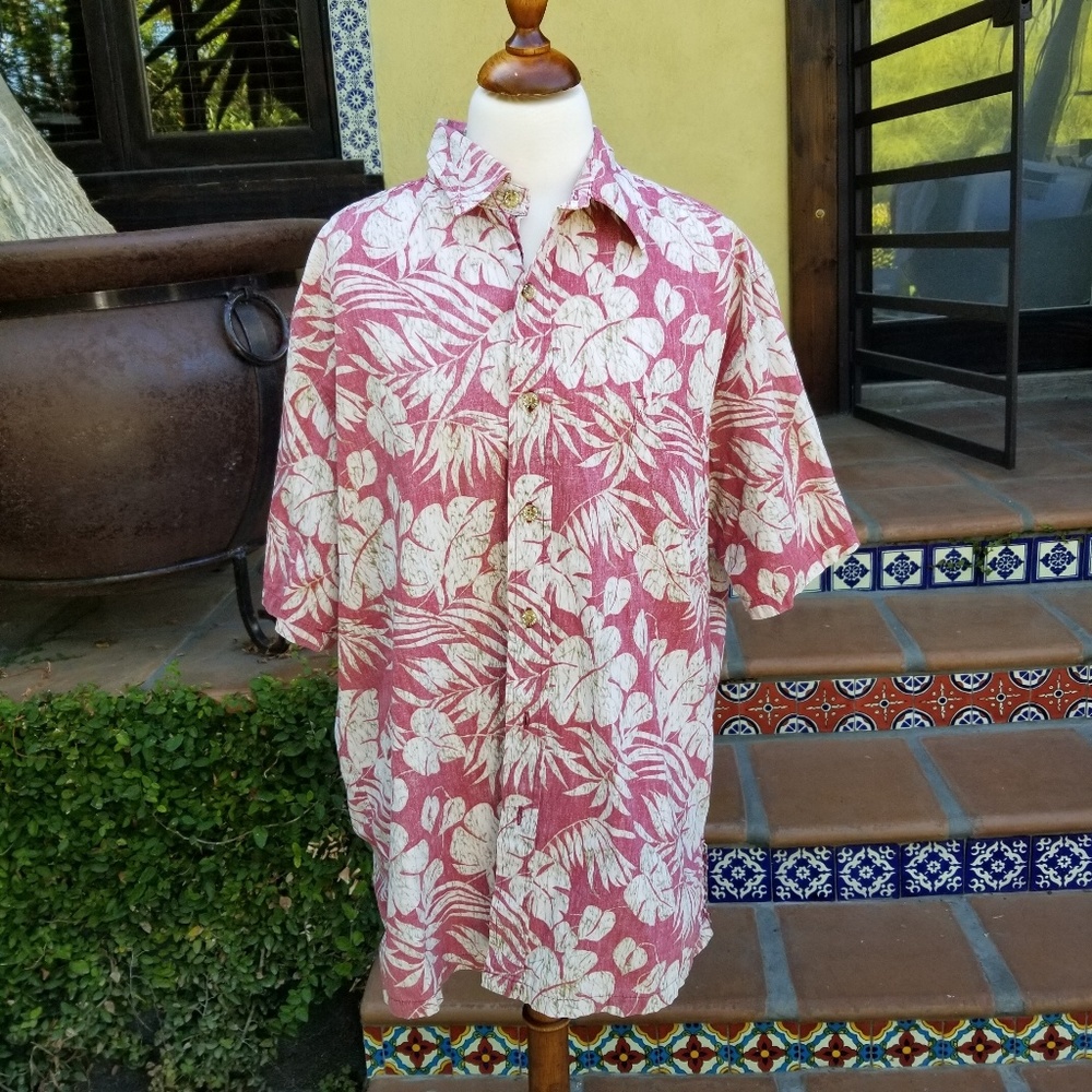 Men's Cooke Street Hawaiian Shirt Size Large
